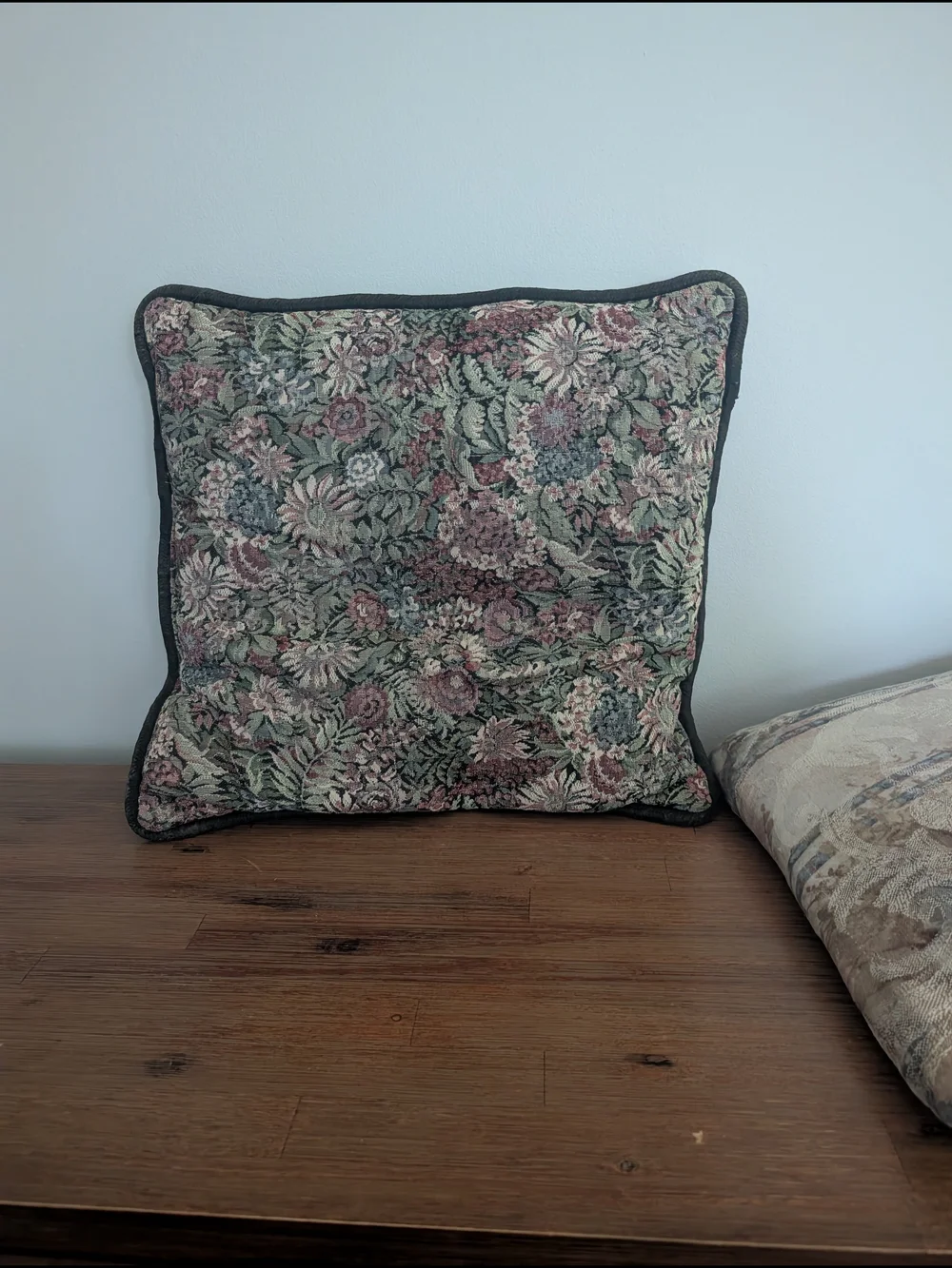 Handmade Vintage Floral Throw Pillow Lot Set Collectible Cute Country Cottage